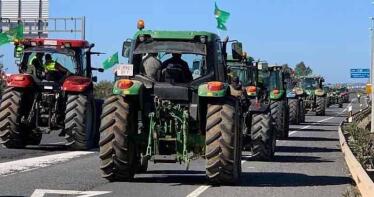 Las grandes movilizaciones agrarias arrancarán en Andalucía el 14 de febrero