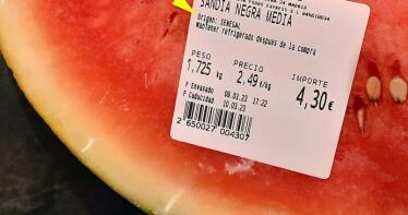 Advierten de etiquetado «engañoso» en melón y sandía de Brasil y Senegal