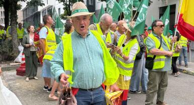 El campo volverá a manifestarse el próximo 20 de enero en Estrasburgo ante el Parlamento Europeo