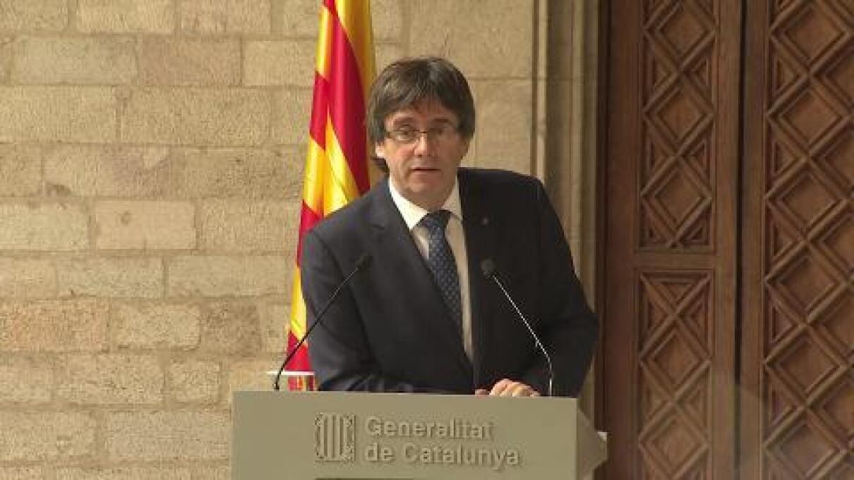 Puigdemont Se Ratifica En El Referéndum Pese Al Tc 1759