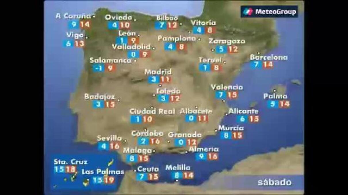 El tiempo para hoy en España, 26 de enero de 2018